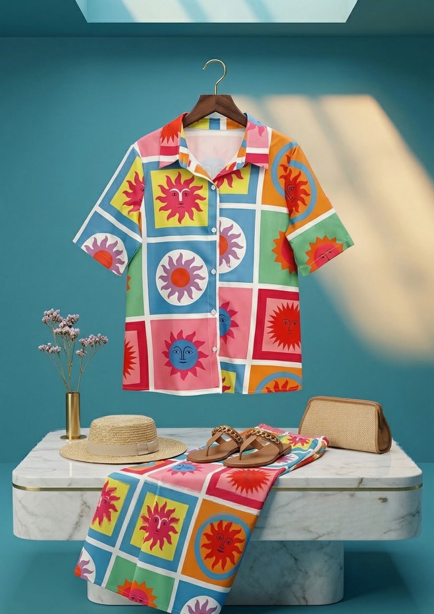 Colourful Deseos resort shirt